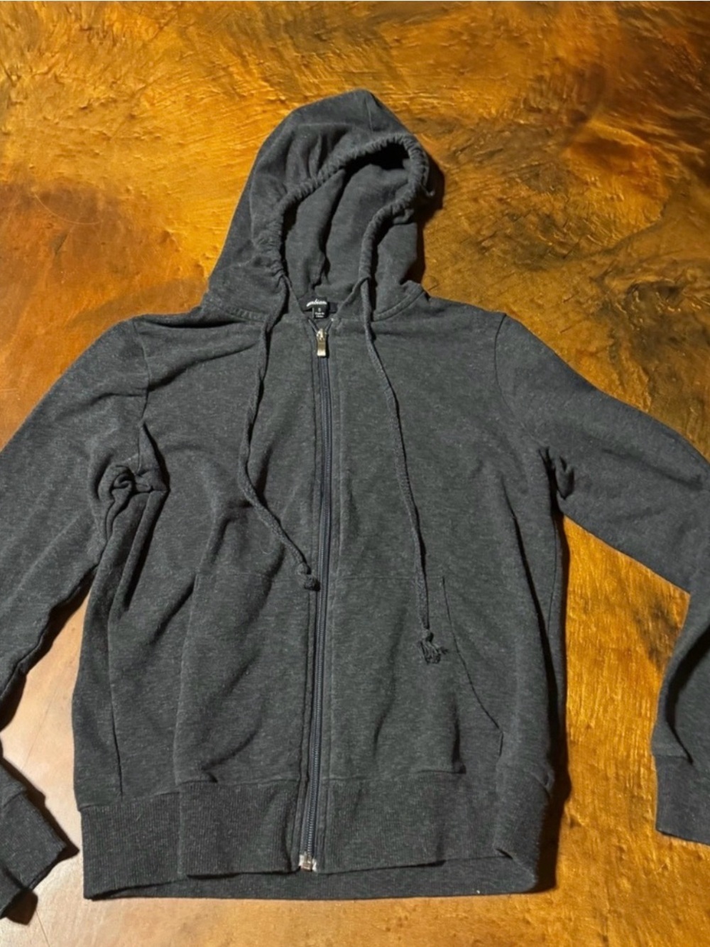 Ambiance Charcoal Zip-Up‎